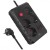 Maclean Listwa zasilająca MCE392 B, 4 gniazda 3xUSB, 110-240V AC 50/60Hz, 2.1A max 2500W, 1,5m czarna