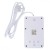 Maclean Listwa zasilająca MCE392 W 4 gniazda 3xUSB, 110-240V AC 50/60Hz, 2.1A max 2500W 1,5m biała