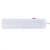 Maclean Listwa zasilająca MCE392 W 4 gniazda 3xUSB, 110-240V AC 50/60Hz, 2.1A max 2500W 1,5m biała