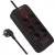 Maclean Listwa zasilająca MCE389 B 6 gniazd 4xUSB-A, 1xUSB-C 110-240V AC 50/60Hz, 2.1A max 2500W, czarna