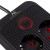 Maclean Listwa zasilająca MCE389 B 6 gniazd 4xUSB-A, 1xUSB-C 110-240V AC 50/60Hz, 2.1A max 2500W, czarna