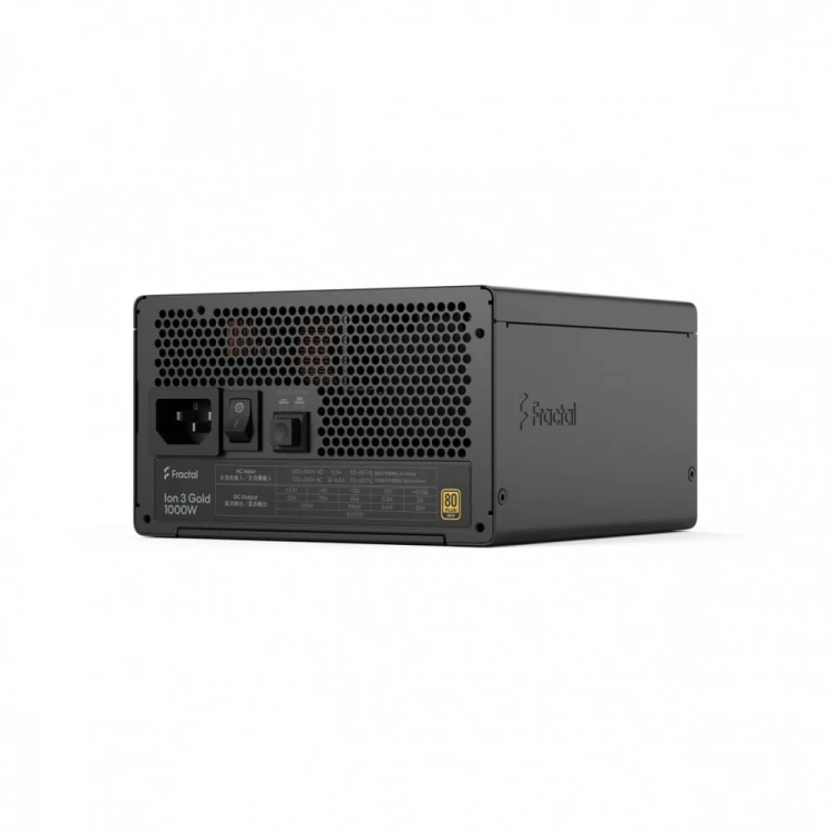 Fractal Design Zasilacz FDE Ion 3 GOLD 1000W 80+ GOLD Black