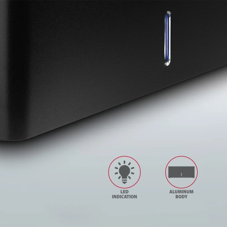 AXAGON ADSA-SN Stacja dokująca, USB 3.2 Gen 1 - 1x SATA 6G 2.5"/3.5" SSD/HDD