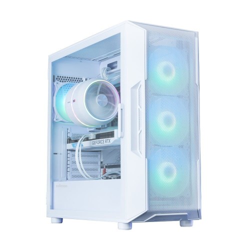 Zalman Obudowa I3 NEO V2 Mid Tower ARGB fan x4 biała