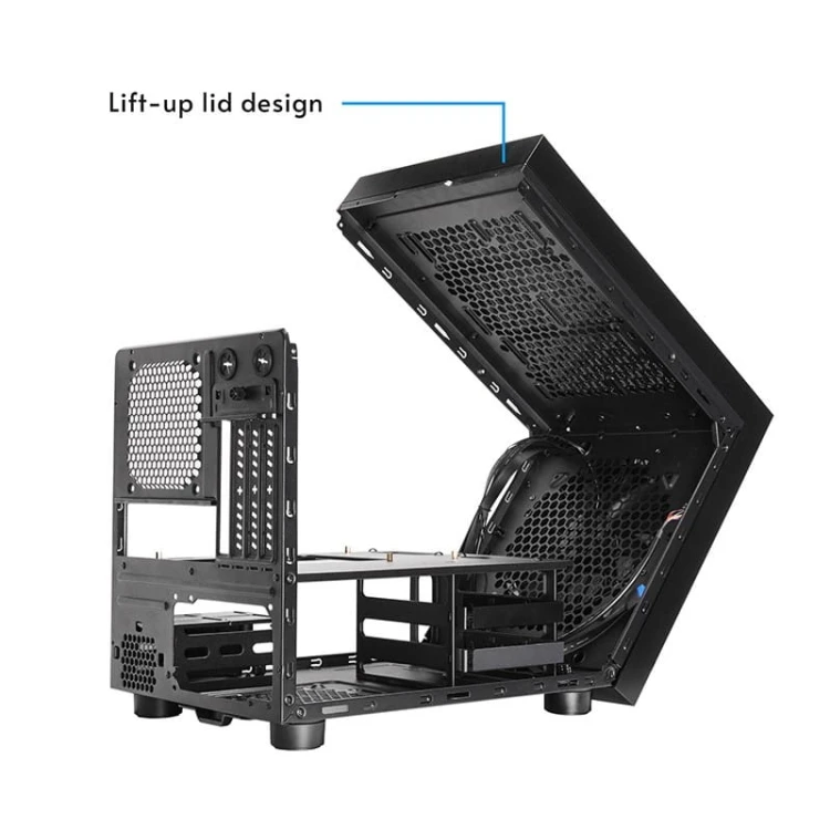 Chieftec Obudowa CI-03B-OP mATX The Cube czarna