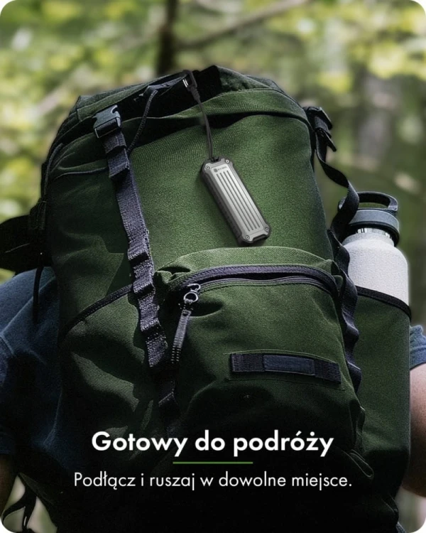 IcyBox Obudowa M.2 NVMe i SATA USB 3.2 Gen 2, 10 Gbit/s IB-1827MCP-C31