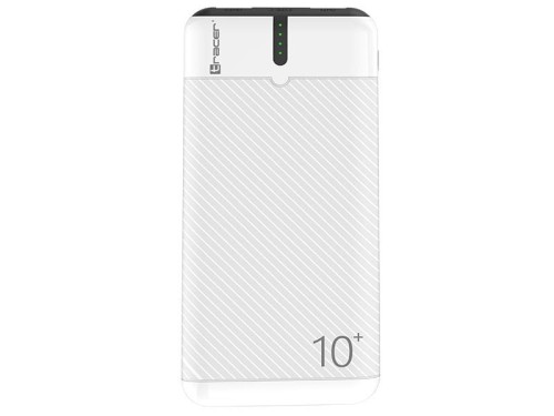 Tracer PowerBank EnerGo 10000mAh biało-czarny