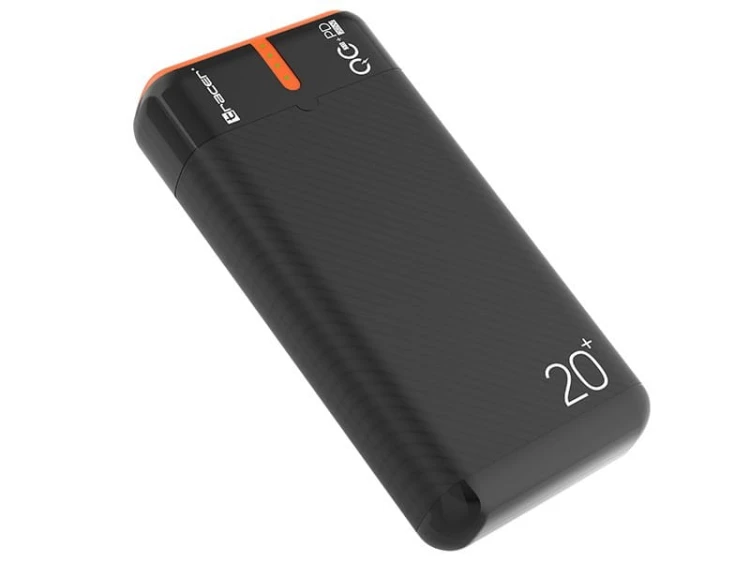 Tracer Power bank EnerGen 20000mAh PD+QC3.0 czarno-pomarańczowy
