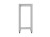 Lanberg Stojak Open rack 19 cali 22U 600x1000 szary