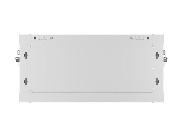 Lanberg Szafa instalacyjna rack wisząca 19 cali 4U 600x450 drzwi perforowane (flat pack) szara