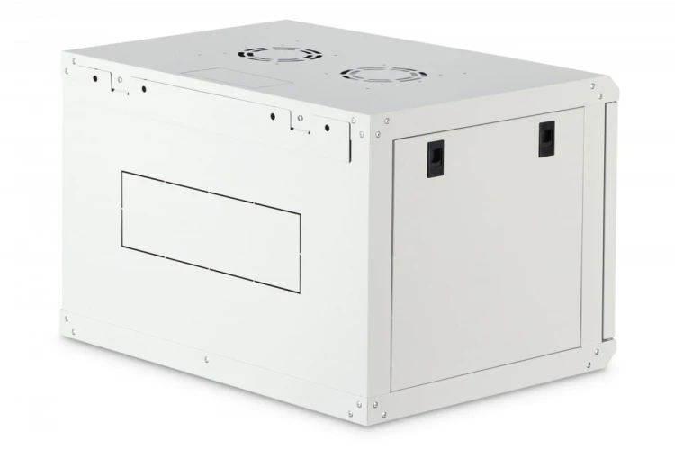 Digitus Szafa sieciowa wisząca Dynamic 19" 7U rack 385x600x450mm, drzwi szyba, szara, niezłożona, 60kg