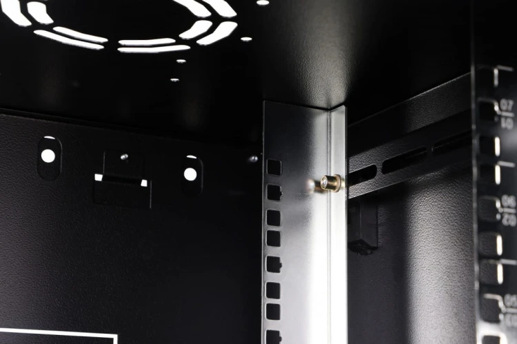 Digitus Szafa sieciowa wisząca Dynamic 19" 7U rack 385x600x450mm, drzwi szyba, czarna, niezłożona, 60kg