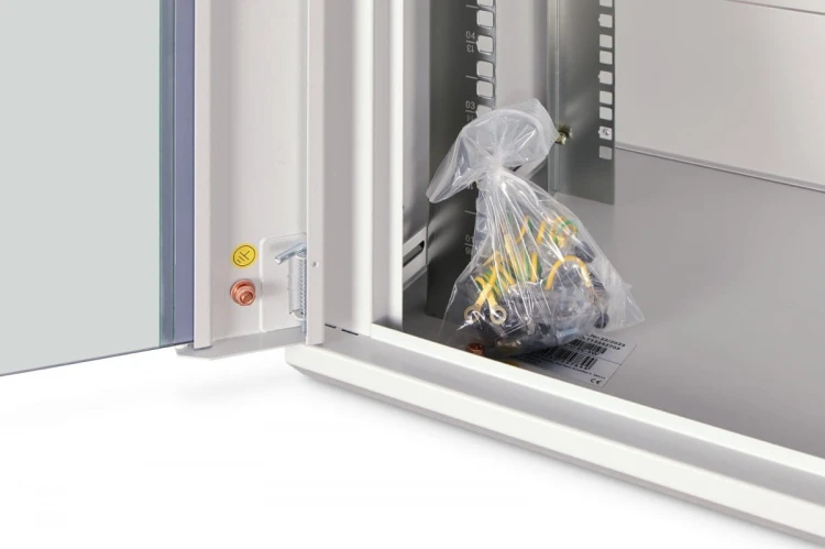 Digitus Szafa sieciowa wisząca Dynamic 19" 16U rack 785x600x450mm, drzwi szyba, szara, niezłożona, 60kg