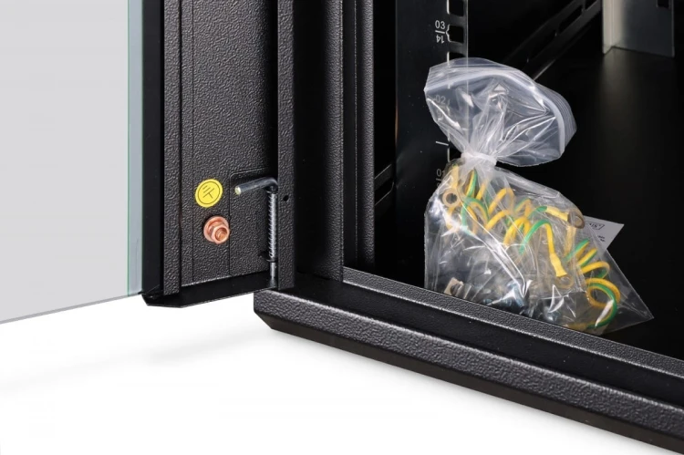 Digitus Szafa sieciowa wisząca Dynamic 19" 16U rack 785x600x600mm, drzwi szyba, czarny, niezłożona, 60kg