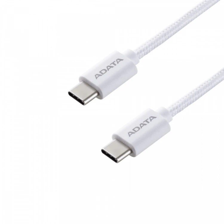 Adata Kabel USB-C do USB-C 2.0/100W 100cm biały