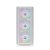 Thermaltake Obudowa - H570 Tempered Glass 3x12cm ARGB Snow