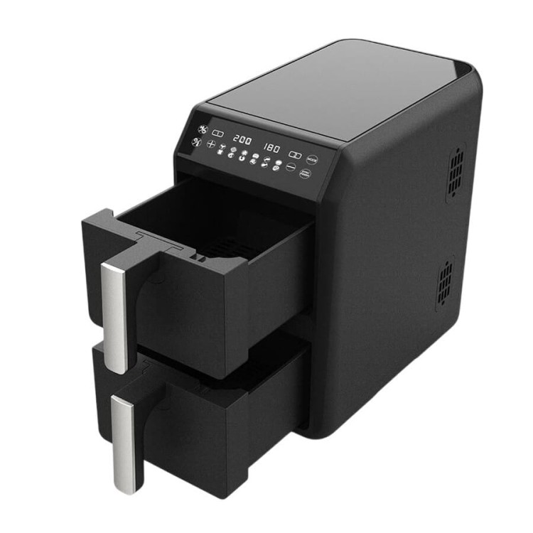 Feel-Maestro Frytownica beztłuszczowa podwójna pionowa 5l + 5l  2400W  MR-761