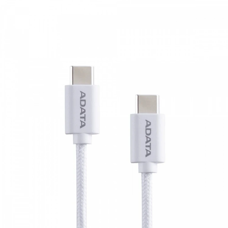 Adata Kabel USB-C do USB-C 2.0/100W 200cm biały