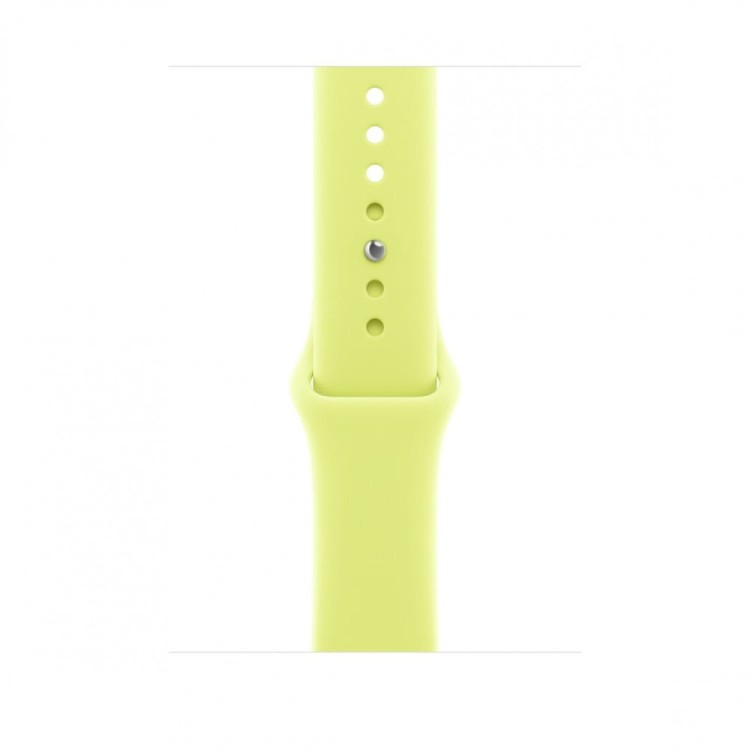 Apple Pasek sportowy w kolorze neonowym żółtym do koperty 46 mm - rozmiar M/L