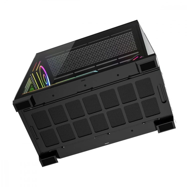 MODECOM Obudowa PC VOLCANO STELLAR PLUS ARGB MIDI 5F Czarna