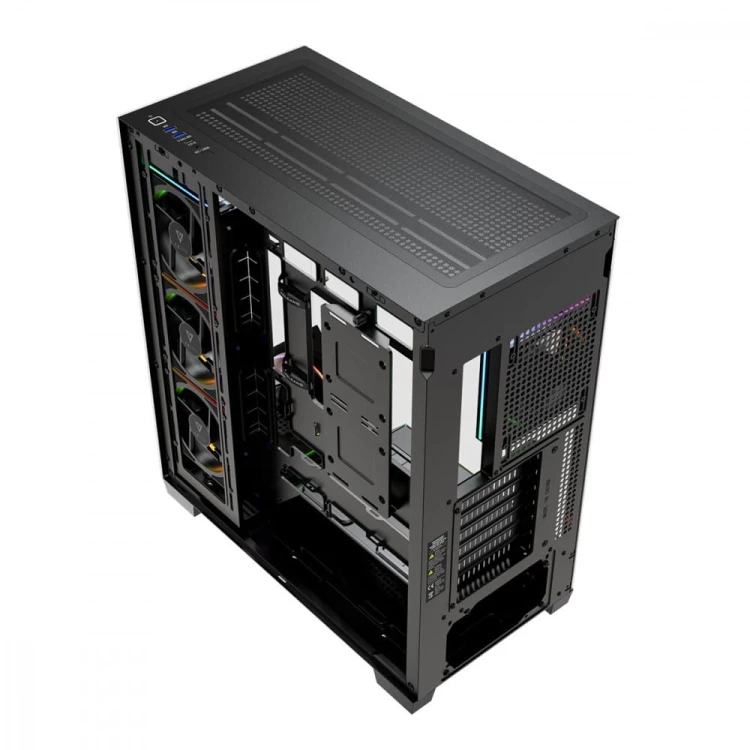 MODECOM Obudowa PC VOLCANO STELLAR PLUS ARGB MIDI 5F Czarna