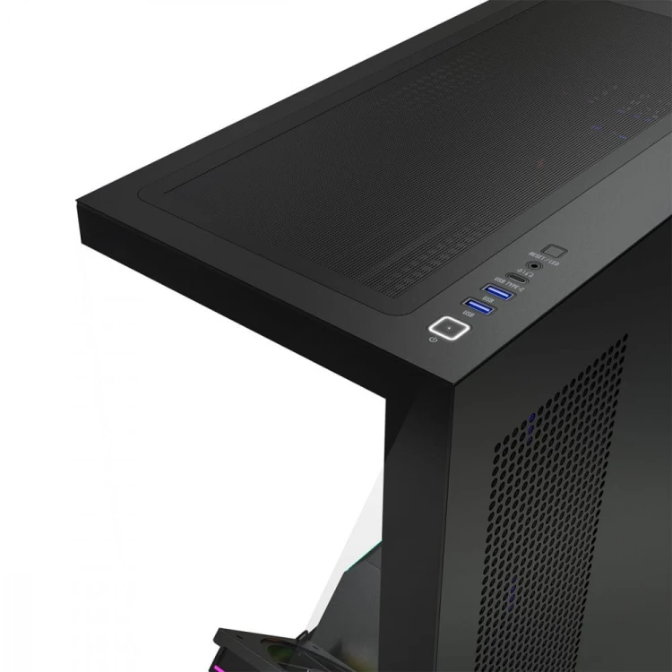 MODECOM Obudowa PC VOLCANO STELLAR PLUS ARGB MIDI 5F Czarna