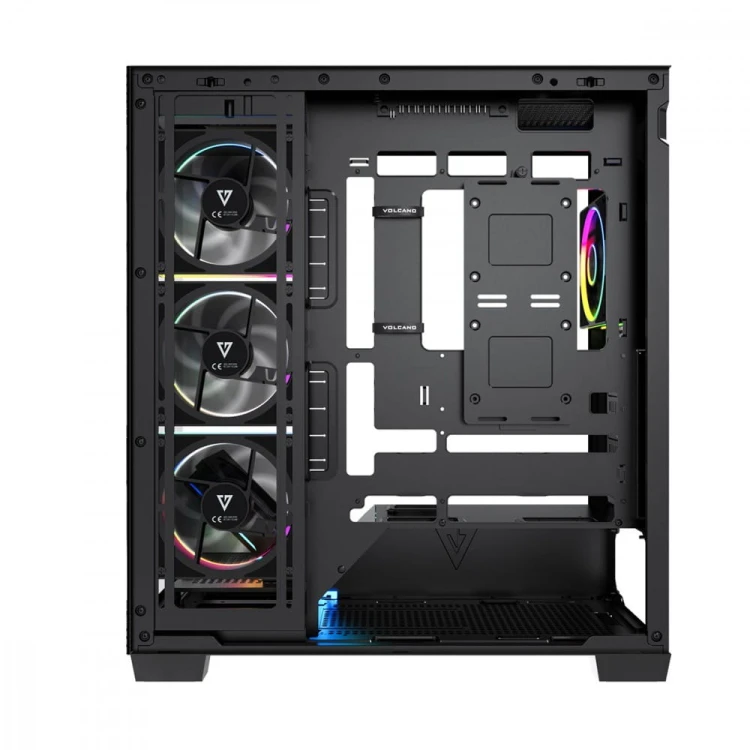 MODECOM Obudowa PC VOLCANO STELLAR PLUS ARGB MIDI 5F Czarna