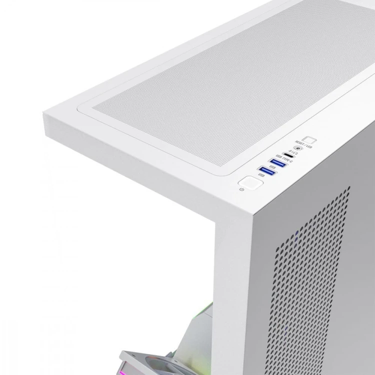 MODECOM Obudowa PC VOLCANO STELLAR PLUS ARGB MIDI 8F Biała