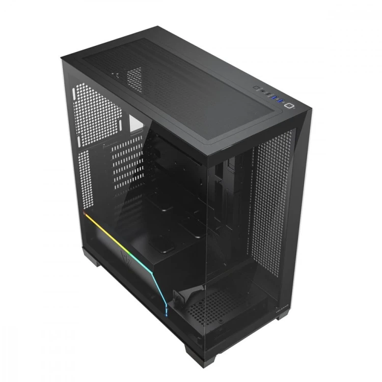 MODECOM Obudowa PC VOLCANO STELLAR PLUS ARGB MIDI NF Czarna