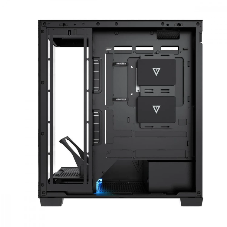 MODECOM Obudowa PC VOLCANO STELLAR PLUS ARGB MIDI NF Czarna