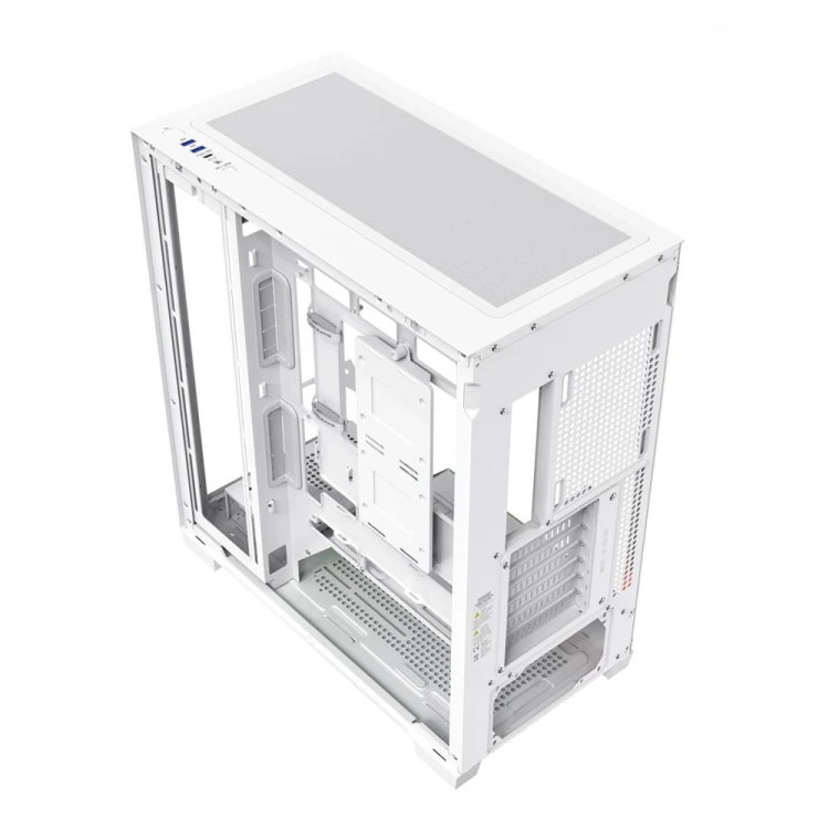 MODECOM Obudowa PC VOLCANO STELLAR PLUS ARGB MIDI NF Biała