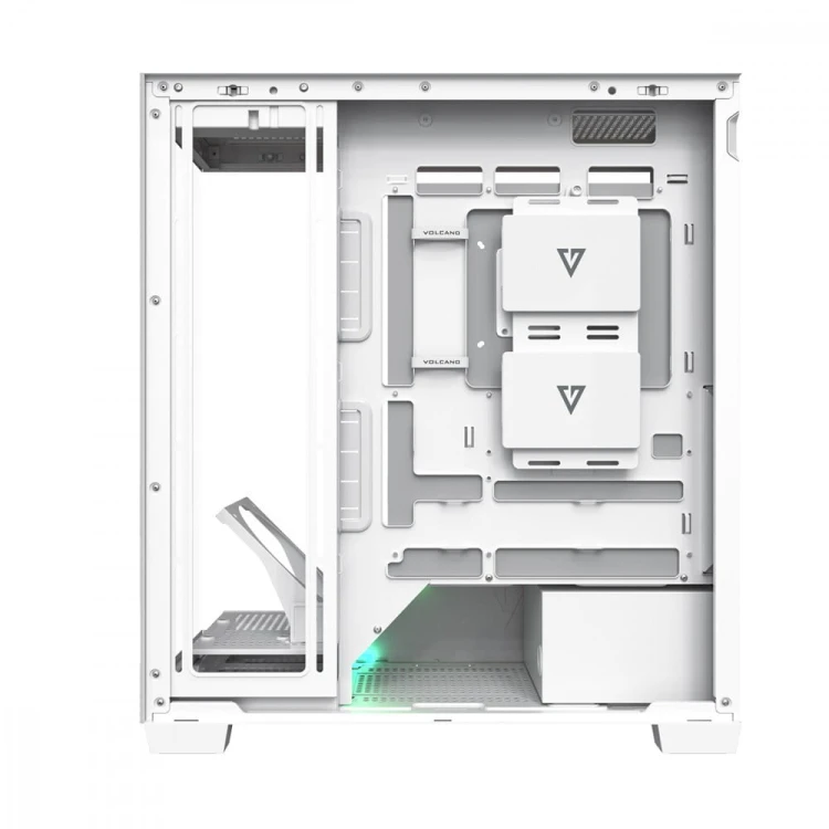MODECOM Obudowa PC VOLCANO STELLAR PLUS ARGB MIDI NF Biała
