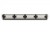 Digitus Panel krosowy (patch panel) 19'' 24x RJ45, LSA pion, kat.6, nieekranowany, 1U, prowadnica kabli, pola opisowe, Czarny