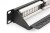 Digitus Panel krosowy (patch panel) 19'' 24x RJ45, LSA pion, kat.6, nieekranowany, 1U, prowadnica kabli, pola opisowe, Czarny
