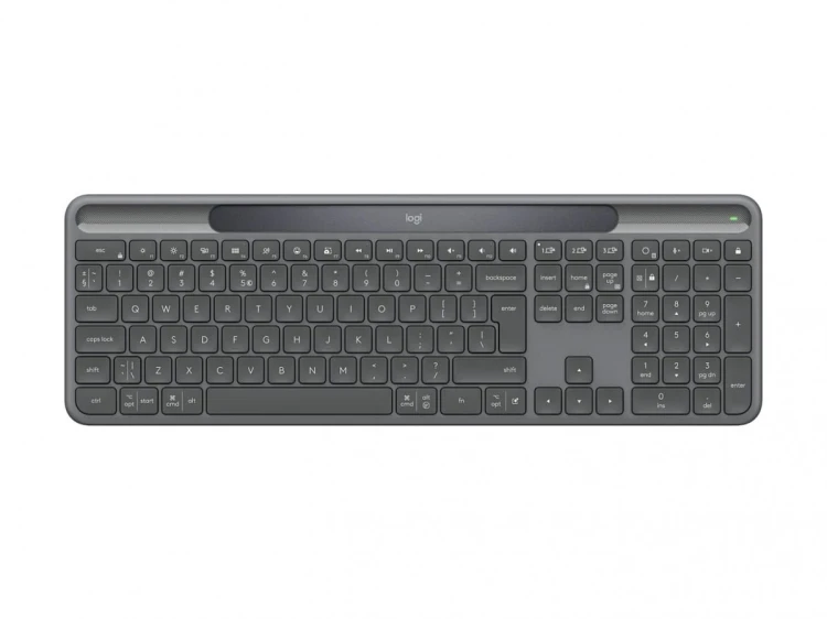 Logitech Klawiatura Slim Solar+ for Business grafitowa