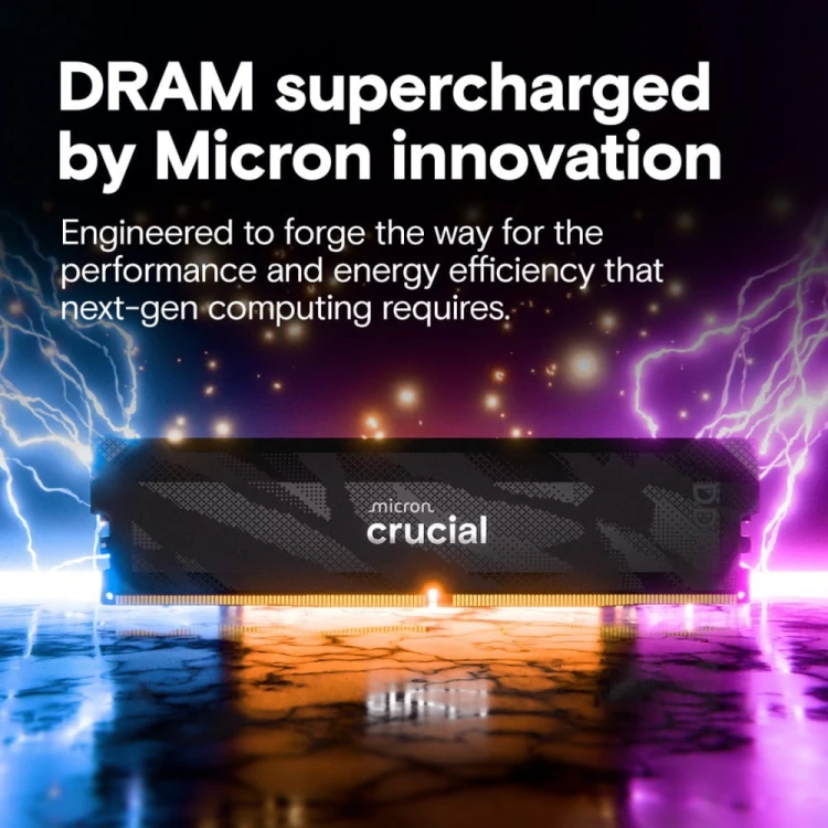 Crucial Pamięć DDR5 Pro OC 32/6400(2*16GB) CL32