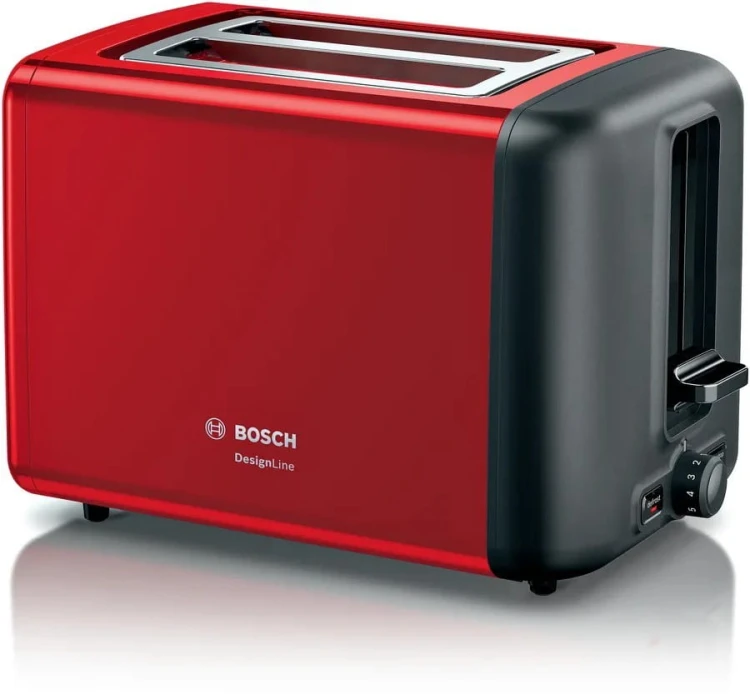 Bosch Toster DesignLine TAT3P424 czerwony