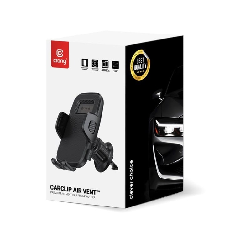 CRONG Carclip Air Vent - Uniwersalny uchwyt samochodowy na kratkę nawiewu