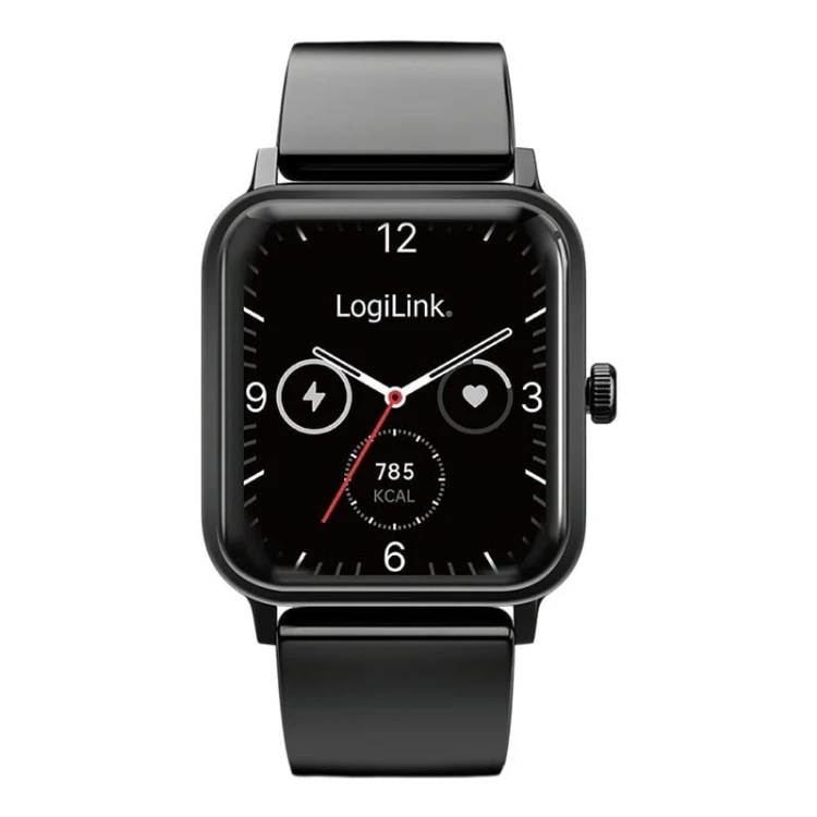 LogiLink Smartwatch LCD, BT5.2 IP68
