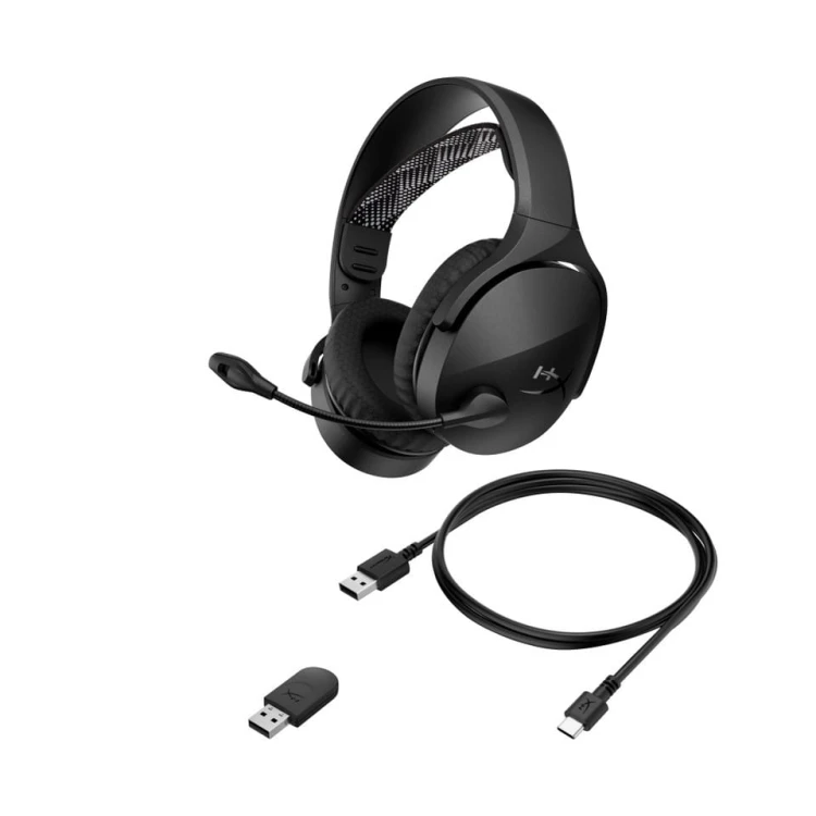 HyperX Słuchawki HyperX Cloud Jet Bezprzewodowe czarne Gaming AJ0T1AA