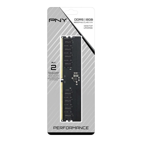 PNY Pamięć 8GB DDR5 4800 DIMM BULK MD8GSD54800-BLK