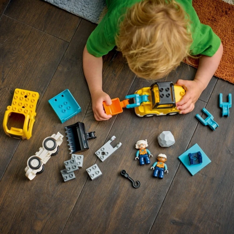 LEGO Klocki DUPLO 10475 Maszyny budowlane 3 w 1