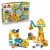 LEGO Klocki DUPLO 10476 Plac budowy z pojazdami 3 w 1