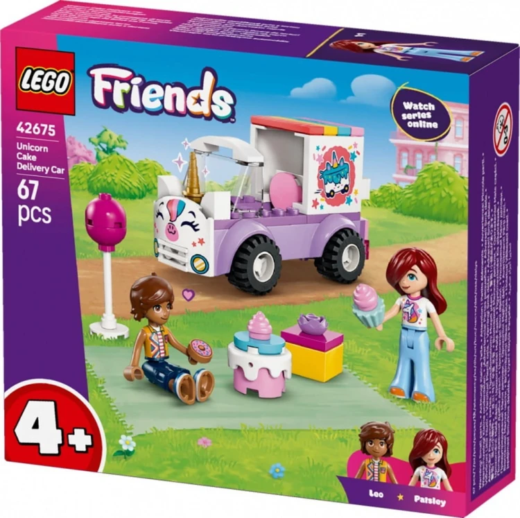 LEGO Klocki Friends 42675 Jednorożcowa dostawa tortu