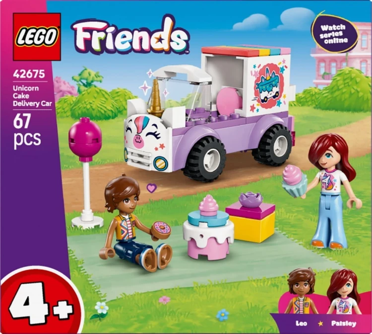 LEGO Klocki Friends 42675 Jednorożcowa dostawa tortu