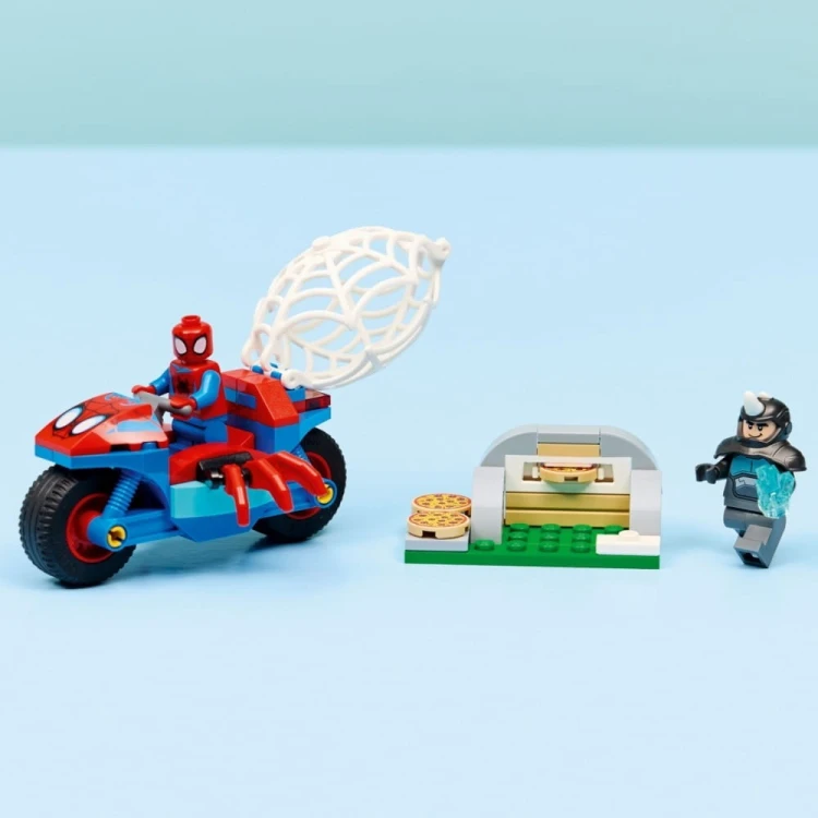 LEGO Klocki SPIDEY 11206 Spidey na motocyklu kontra Rhino