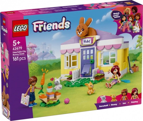LEGO Klocki Friends 42679 Hotel dla królików w mieście Heartlake