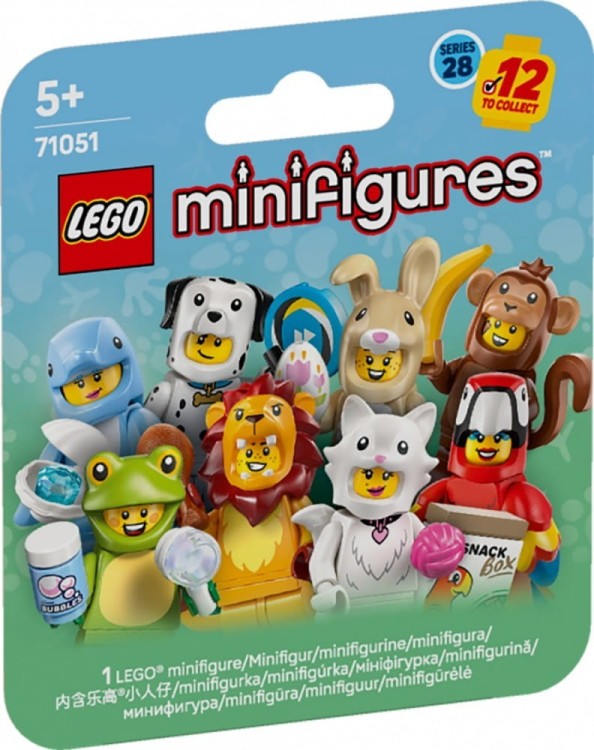 LEGO Klocki Minifigures 71051 Minifigurki Seria 28 - Zwierzęta (BOX)