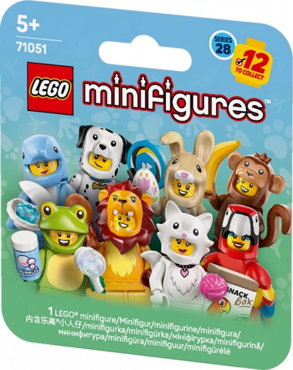 LEGO Klocki Minifigures 71051 Minifigurki Seria 28 - Zwierzęta (BOX)