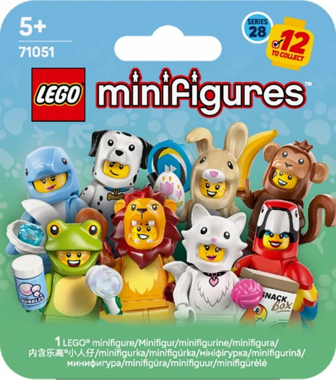 LEGO Klocki Minifigures 71051 Minifigurki Seria 28 - Zwierzęta (BOX)